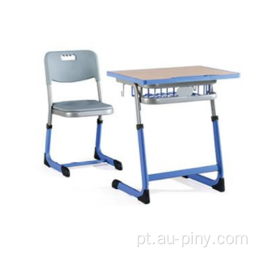 (Móveis) Mesa de escola ajustável e cadeira